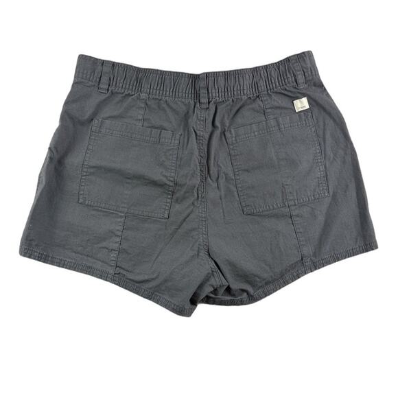 Vuori Women's Vintage Ripstop Utility Shorts Charcoal Size Large Hiking Camping - Picture 4 of 6